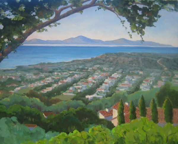 Riviera Vista 24x30 acrylic Susan Belloni