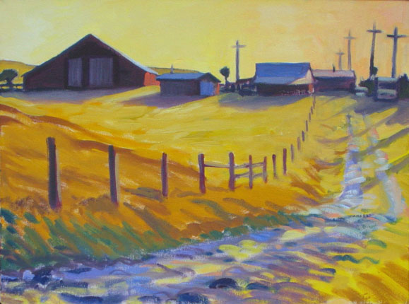 farm and yellow field TAnderson