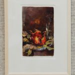 Pomegranate Fairview by Whitney Hansen, oil 7x10, $800