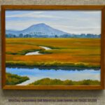 Mid-Day, Carpinteria Salt Marsh by John Iwerks, oil 16x20, $1200
