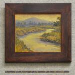 Carpinteria Marsh, Morning Light by Thomas Van Stein, oil 9x12, $1600