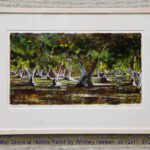 Walnut Grove at Hibbits Ranch by Whitney Hansen, oil 12x17, $1200