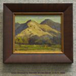 Grass Mountain by Meredith Brooks Abbott, oil 8x10, $900